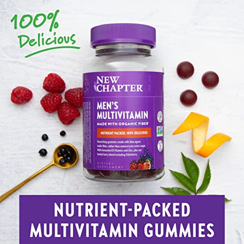 Foto 2 | Gomitas Multivitamínicas New Chapter Para Hombre, 75 Unidades, Con Vitamina C, D3 - Venta Internacional.