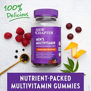 Foto 2 | Gomitas Multivitamínicas New Chapter Para Hombre, 75 Unidades, Con Vitamina C, D3 - Venta Internacional.