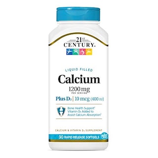 Foto 1 | Suplemento 21st Century Calcium Plus D3 1200 Mg 90 Cápsulas Blandas - Venta Internacional.