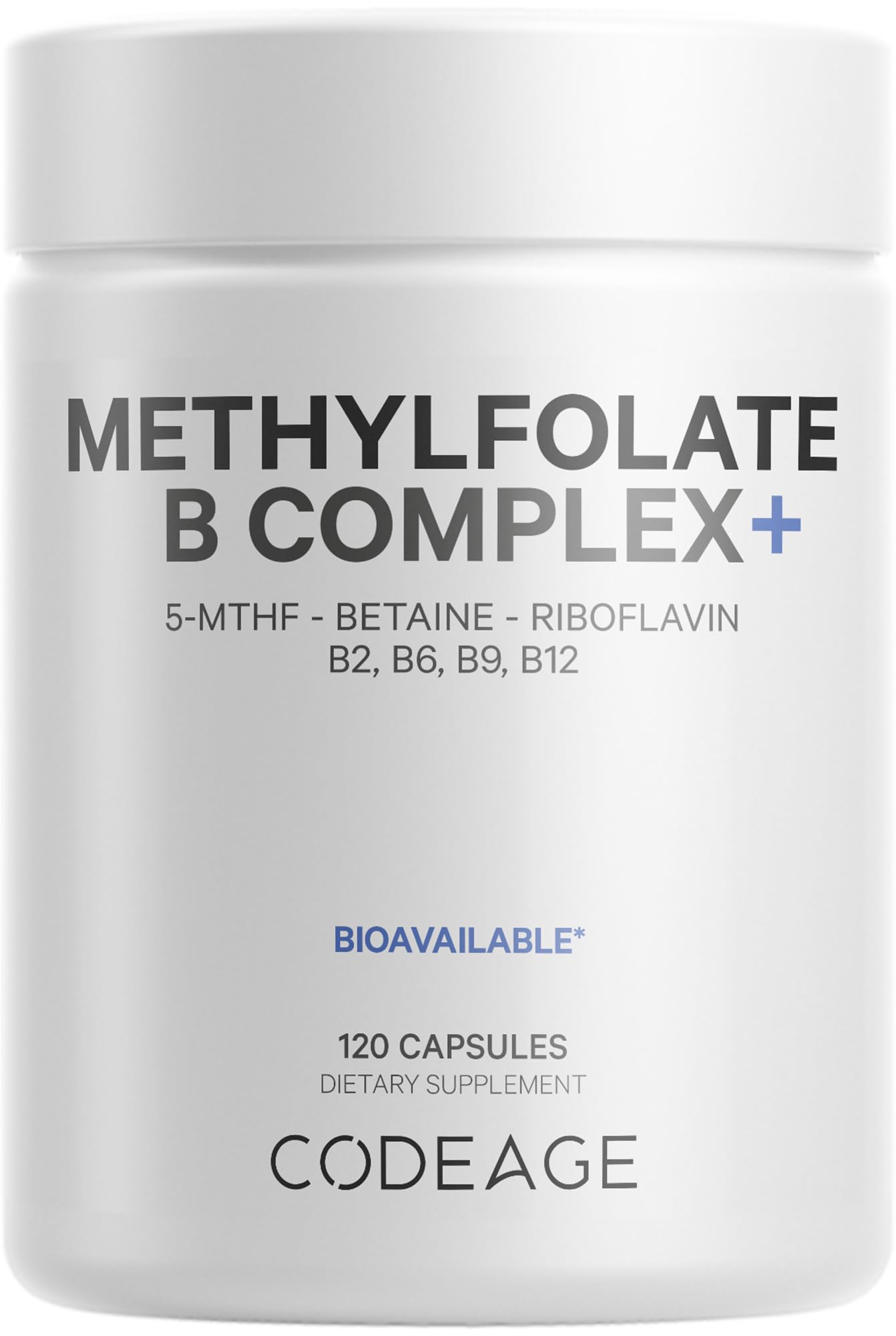 Foto 2 pulgar | Suplemento Codeage Metilfolato B Complex 1360 Mcg 5-mthf - Venta Internacional.
