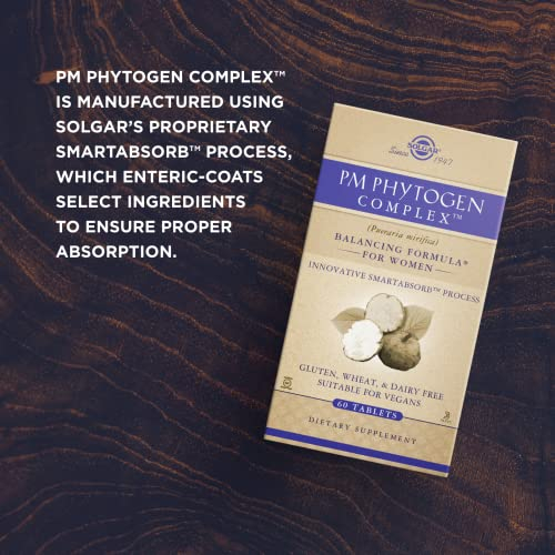 Foto 5 | Suplemento Solgar Pm Phytogen Complex 60 Comprimidos - Venta Internacional.