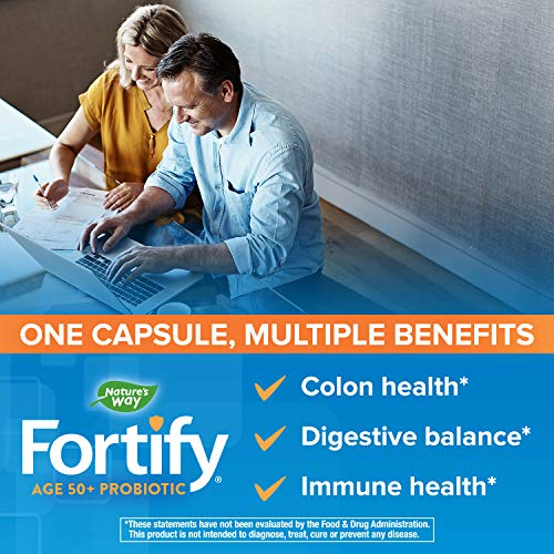 Foto 4 pulgar | Suplemento Probiótico Nature's Way Fortify Extra Strength 50+ - Venta Internacional.