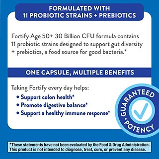 Foto 7 | Suplemento Probiótico Nature's Way Fortify Extra Strength 50+ - Venta Internacional.