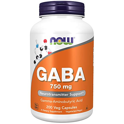 Foto 2 pulgar | Supplement Now Foods Gaba 750 Mg 200 Cápsulas Vegetarianas - Venta Internacional.