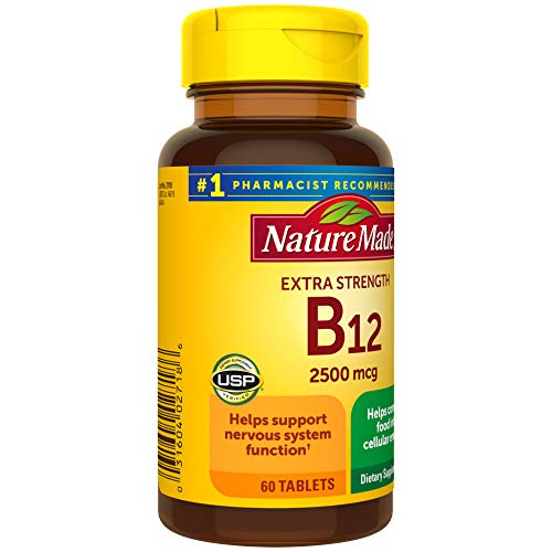 Foto 8 pulgar | Suplemento De Vitamina B12 Nature Made 2500 Mcg 60 Tabletas - Venta Internacional.