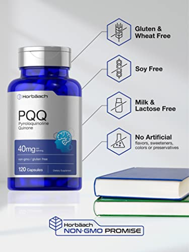 Foto 4 | Suplemento Horbaach Pqq 40 Mg 120 Cápsulas De Máxima Concentración - Venta Internacional.