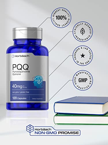 Foto 5 | Suplemento Horbaach Pqq 40 Mg 120 Cápsulas De Máxima Concentración - Venta Internacional.