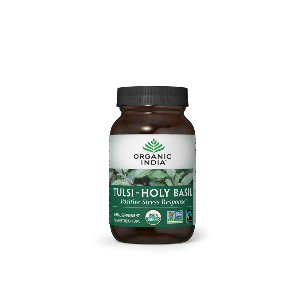 Foto 2 pulgar | Suplemento Organic India Tulsi Herbal Holy Basil Vegan - Venta Internacional.