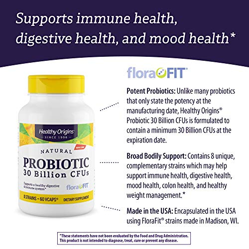 Foto 2 | Complementa El Probiótico Healthy Origins, 30 Mil Millones De Cfu, 60 Quilates - Venta Internacional.