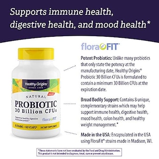 Foto 2 | Complementa El Probiótico Healthy Origins, 30 Mil Millones De Cfu, 60 Quilates - Venta Internacional.