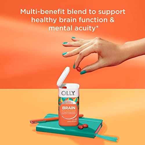 Foto 3 pulgar | Suplemento Olly Ultra Strength Brain Softgels, 60 Unidades - Venta Internacional.