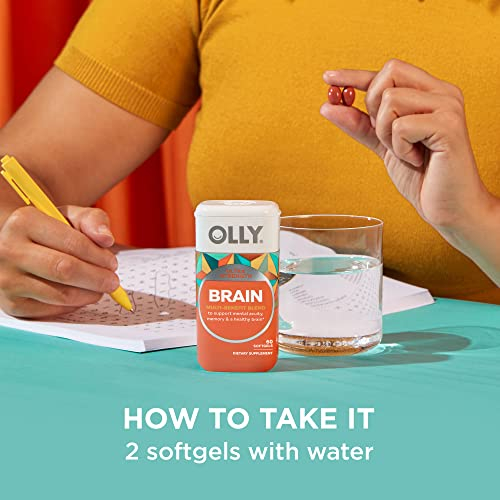 Foto 7 pulgar | Suplemento Olly Ultra Strength Brain Softgels, 60 Unidades - Venta Internacional.