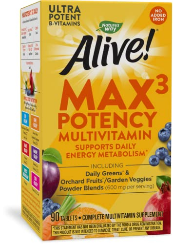 Foto 2 pulgar | ¡complementa Nature's Way Alive! Multivitamínico Max3 Potency - Venta Internacional.