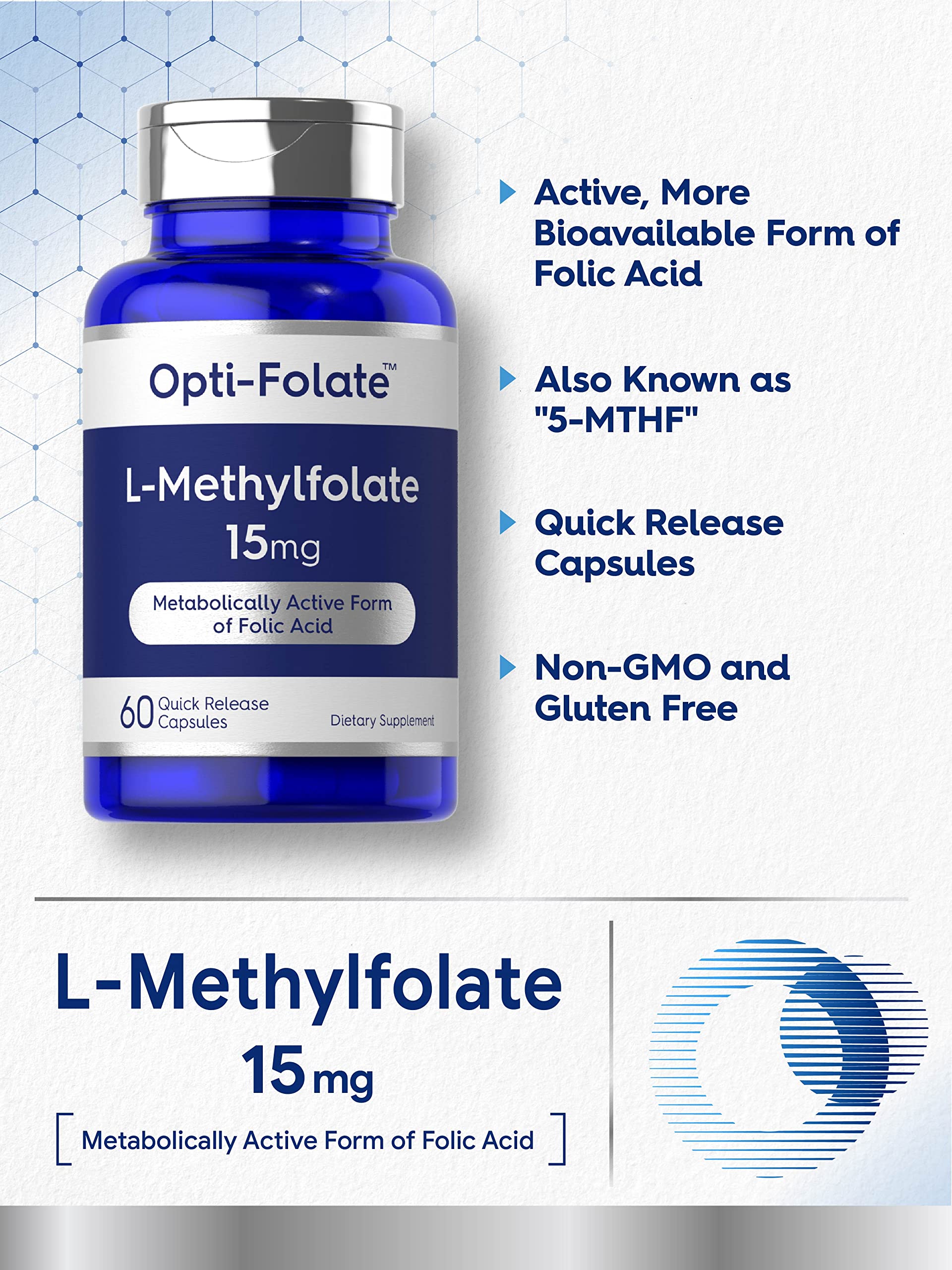 Foto 3 | Cápsulas De Metilfolato 15 Mg | Potencia Máxima - Venta Internacional.