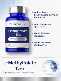 Foto 3 | Cápsulas De Metilfolato 15 Mg | Potencia Máxima - Venta Internacional.