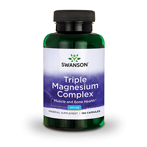 Foto 2 pulgar | Suplemento Swanson Triple Magnesium Complex 100 Cápsulas - Venta Internacional.
