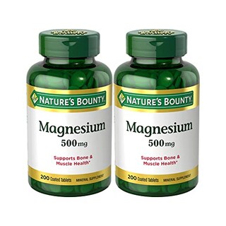 Foto 1 | Suplemento Nature's Bounty Magnesio 500 Mg 400 Comprimidos - Venta Internacional.