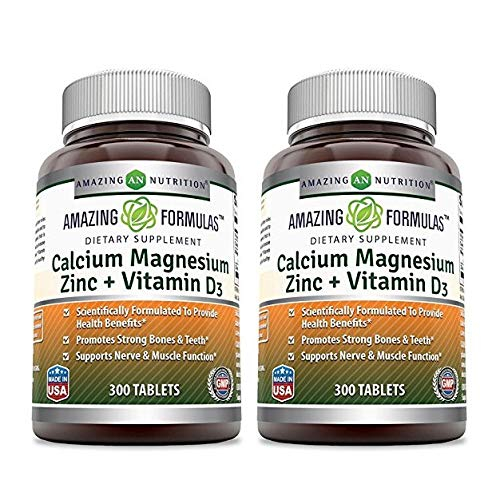 Suplemento Dietético Amazing Formulas: Calcio, Magnesio Y Zinc - Venta Internacional.