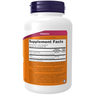 Foto 2 | Supplement Now Niacina (vitamina B-3) 250 Mg 180 Cápsulas Vegetarianas - Venta Internacional.