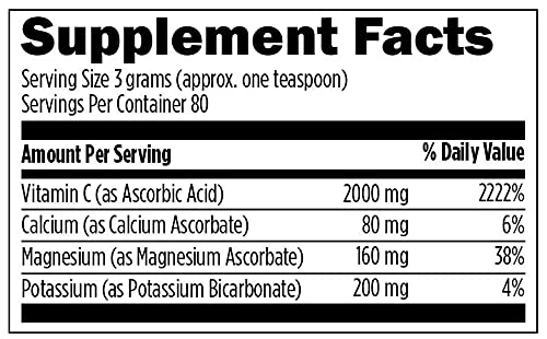 Foto 5 pulgar | Vitamina C en Polvo Designs For Health 2000 mg 240 gr - Venta Internacional.