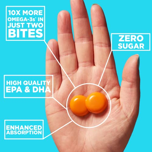 Foto 6 pulgar | Suplemento Viactiv Omega Boost 1200 Mg De Omega-3 60 Gel Bites - Venta Internacional.