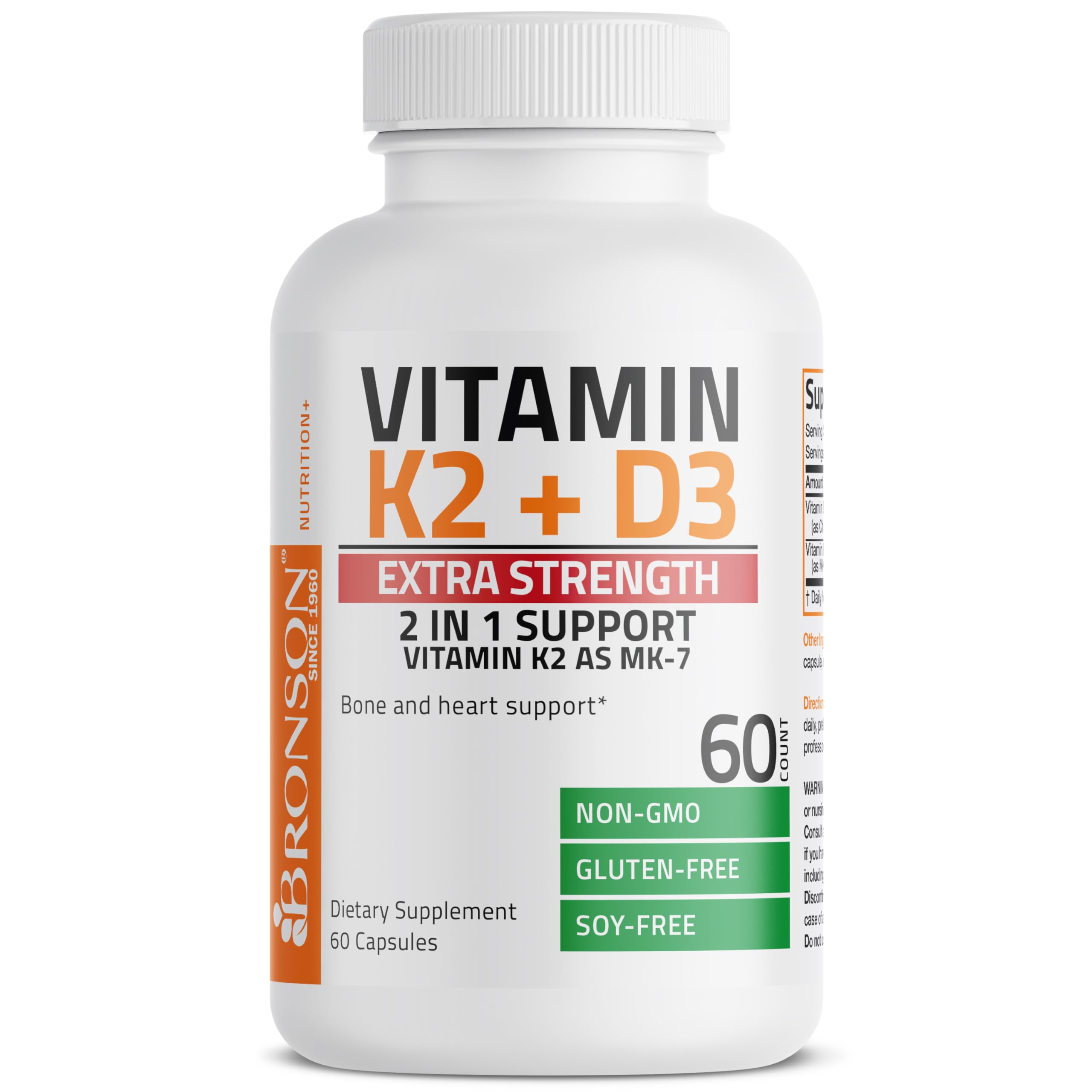 Foto 6 pulgar | Complemente La Vitamina K2 (mk7) De Bronson Con D3 Extra Strength - Venta Internacional