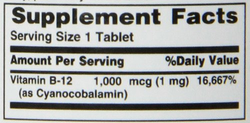 Foto 7 | Suplemento Vitamínico Nature's Bounty Vitamina B12 1000 Mcg 100 T - Venta Internacional.