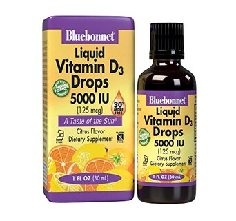 Foto 1 | Suplemento De Vitamina D3 Líquida Bluebonnet Nutrition 5000 Ui 30 - Venta Internacional.