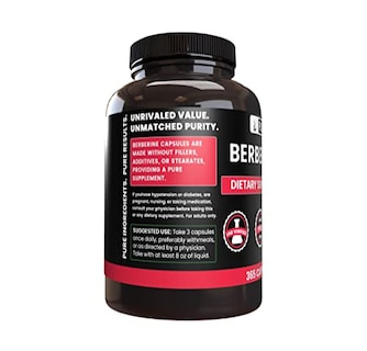 Foto 3 | Suplementos Dietéticos Ingredientes Orgánicos Puros Berberine 365 C - Venta Internacional.