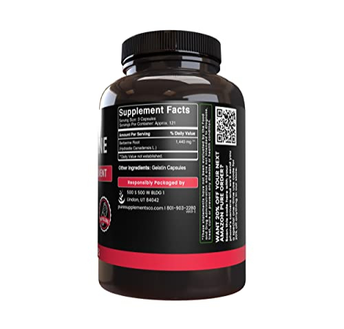 Foto 5 pulgar | Suplementos Dietéticos Ingredientes Orgánicos Puros Berberine 365 C - Venta Internacional.