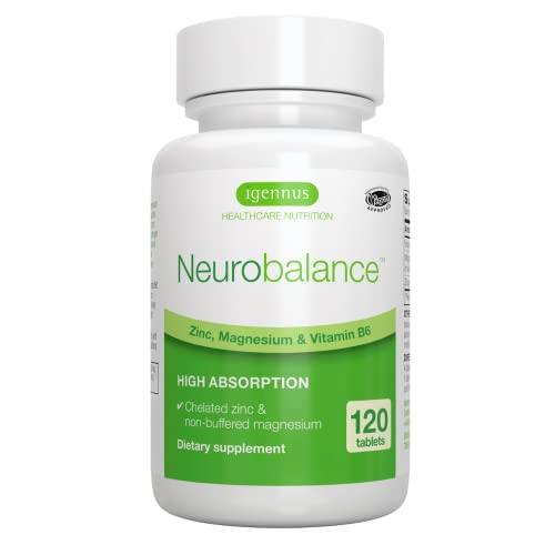 Foto 2 pulgar | Suplemento Igennus Neurobalance Zinc Magnesio B6 120 Tableta - Venta Internacional.
