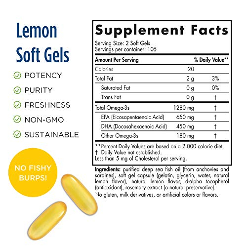 Foto 2 | Suplemento Nordic Naturals Proomega 210 Soft Gels 1280mg - Venta Internacional.