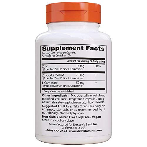 Foto 2 pulgar | Supplement Doctor's Best Digest Support Pepzin Gi - Venta Internacional.