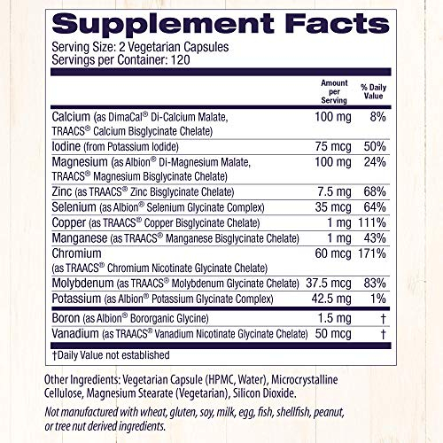Foto 6 | Suplemento Healthy Origins Con Quelatos Multiminerales 240 Cápsulas - Venta Internacional.