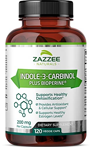 Foto 2 pulgar | Suplemento Zazzee De Indol-3-carbinol (i3c) 200 Mg 120 Cápsulas - Venta Internacional.