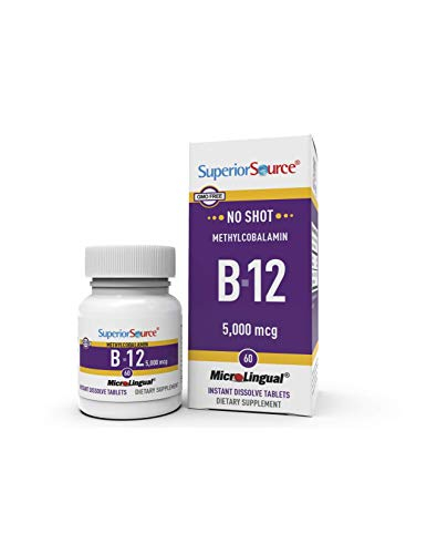 Foto 2 pulgar | Suplemento De Fuente Superior De Vitamina B12, Metilcobalamina, 5000 Mg - Venta Internacional.