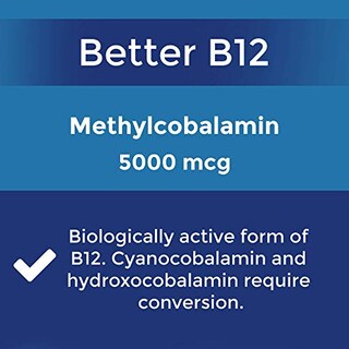 Foto 3 | Suplemento De Fuente Superior De Vitamina B12, Metilcobalamina, 5000 Mg - Venta Internacional.