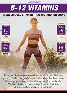 Foto 7 | Suplemento De Fuente Superior De Vitamina B12, Metilcobalamina, 5000 Mg - Venta Internacional.