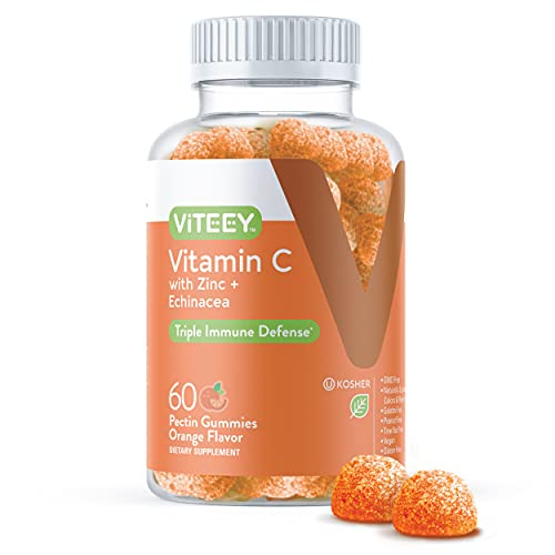 Foto 2 pulgar | Gomitas Viteey con Vitamina C con Zinc y Equinácea 60 Unidades - Venta Internacional