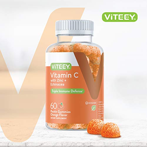 Foto 3 pulgar | Gomitas Viteey con Vitamina C con Zinc y Equinácea 60 Unidades - Venta Internacional
