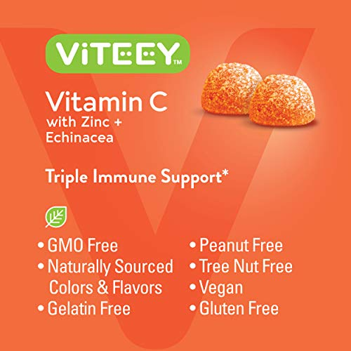 Foto 6 pulgar | Gomitas Viteey con Vitamina C con Zinc y Equinácea 60 Unidades - Venta Internacional