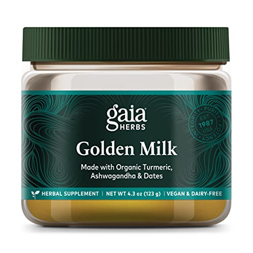Foto 2 pulgar | Suplemento En Polvo Gaia Herbs Golden Milk, 120 Ml, Suministro Para 35 Días - Venta Internacional.
