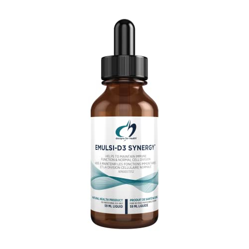 Foto 2 pulgar | Diseños De Suplementos Para La Salud Emulsi-d3 Synergy Vitamin D 20 - Venta Internacional.