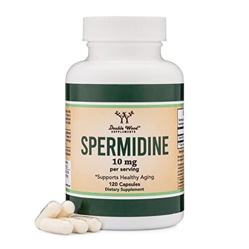 Suplemento Double Wood Spermidine 10 Mg 120 Cápsulas 99% - Venta Internacional.