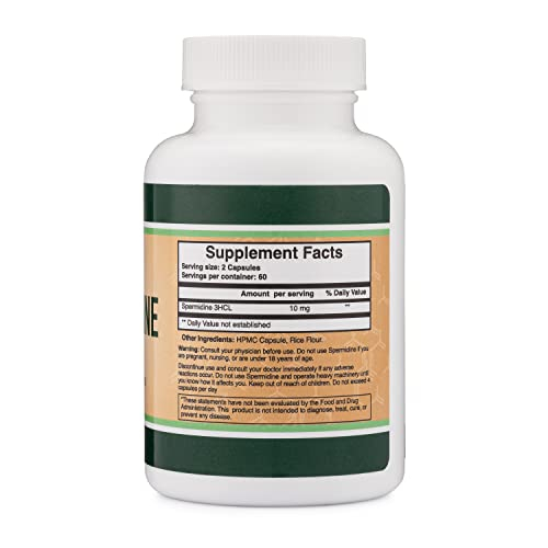 Foto 3 pulgar | Suplemento Double Wood Spermidine 10 Mg 120 Cápsulas 99% - Venta Internacional.