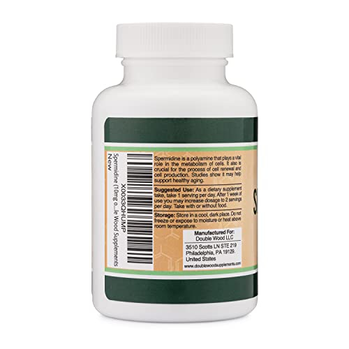 Foto 4 pulgar | Suplemento Double Wood Spermidine 10 Mg 120 Cápsulas 99% - Venta Internacional.