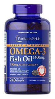 Foto 1 | Suplemento De Aceite De Pescado Omega-3 De Triple Potencia Puritans Pride - Venta Internacional.