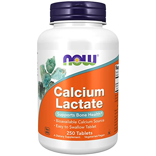 Foto 2 pulgar | Supplement Now: El Lactato De Calcio Apoya La Salud Ósea, 250 Tabletas - Venta Internacional.
