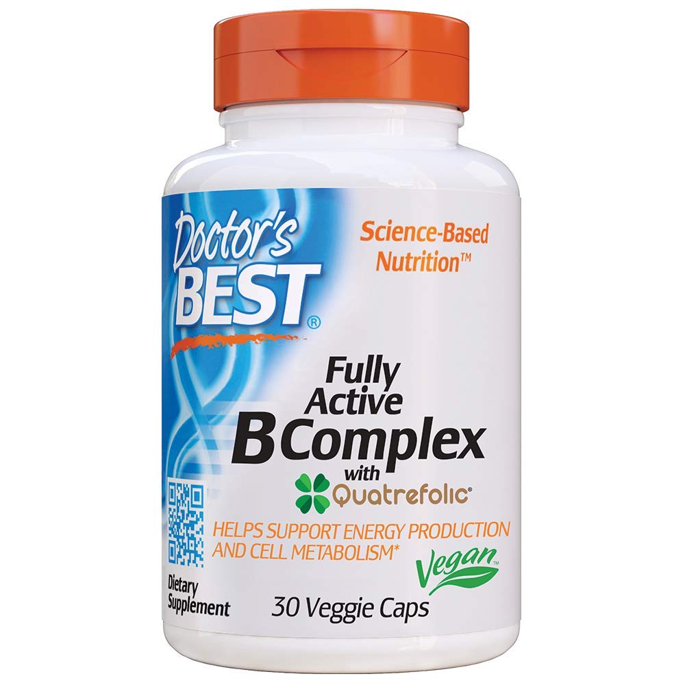 Foto 2 pulgar | Vitamin B Complex Doctor's Best Fully Active, 30 Cápsulas Vegetarianas - Venta Internacional.