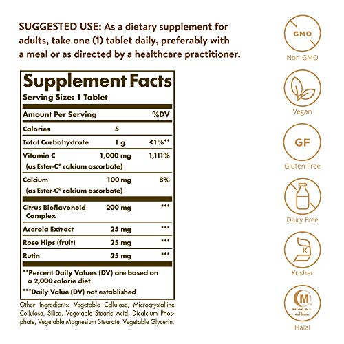 Foto 4 pulgar | Suplemento Solgar Ester-c Plus 1000 Mg De Vitamina C 90 Comprimidos - Venta Internacional.